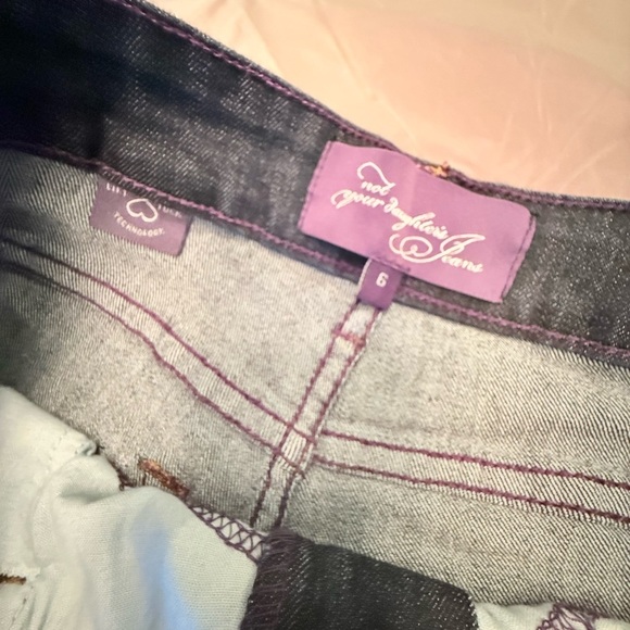 NWOT NYDJ Slim Straight Leg Dark Wash Women’s Denim Jeans Size 6 MSRP $129 - Picture 4 of 9